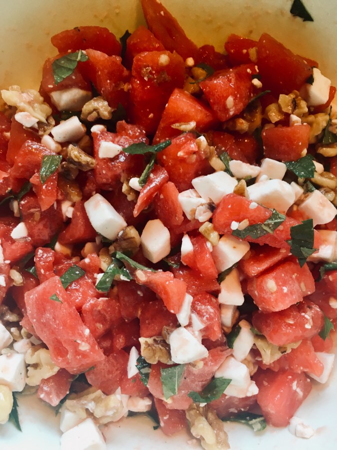 Simple Summer Watermelon&nbsp;Salad